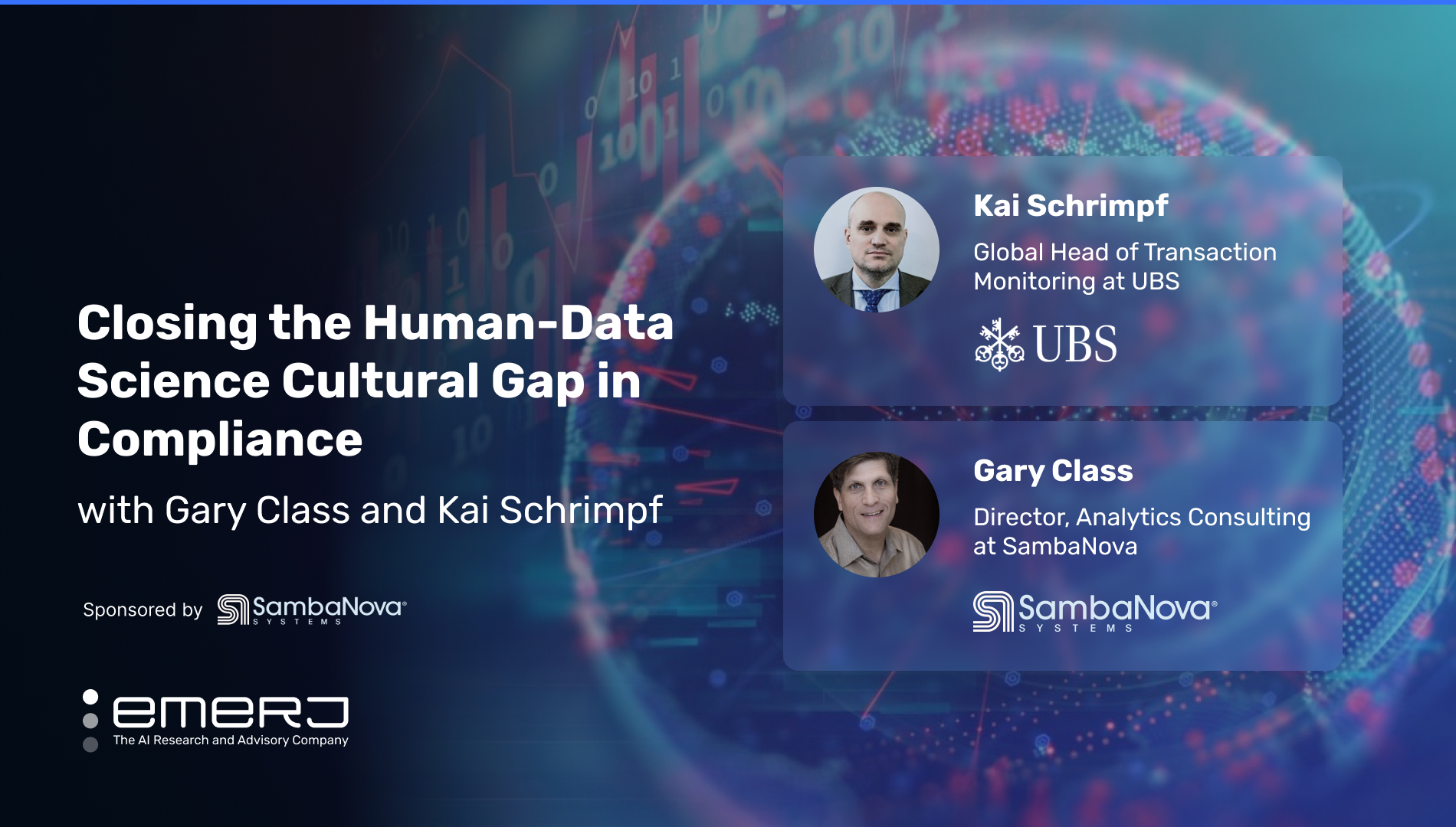 Closing the Human-Data Science Cultural Gap in Compliance — with Gary Class and Kai Schrimpf